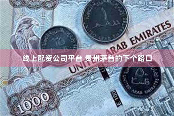 线上配资公司平台 贵州茅台的下个路口